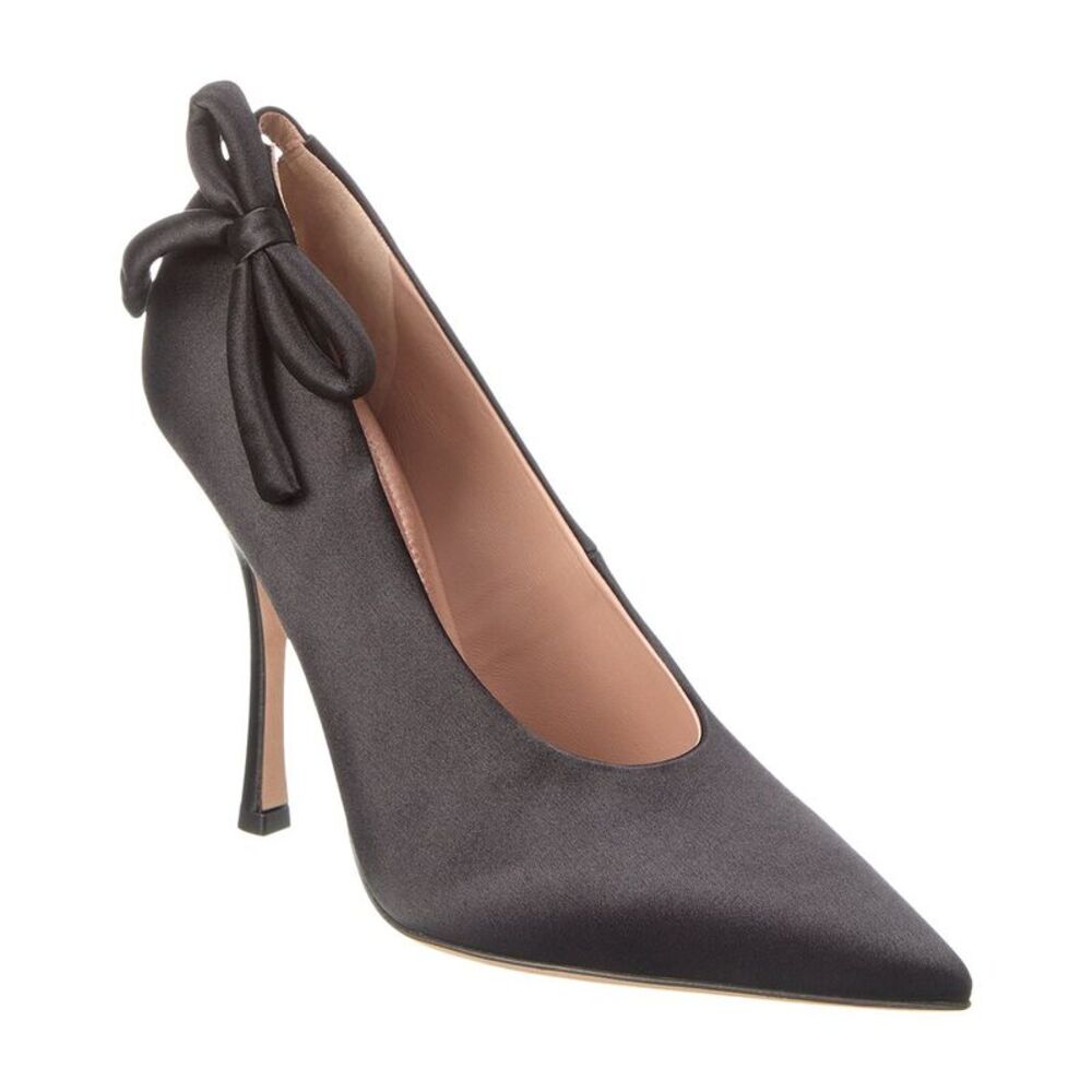 Valentino Nite Out 110 Satin Pump, Black